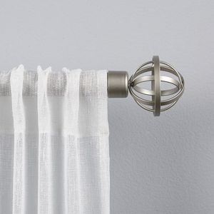 High Polish Metal <b>Curtain</b> Brackets Intricate Line Detail Luxury Home Showrooms Curated Interior <b>Curtain</b> Poles <b>Tracks</b> Accessories - Product Image 2