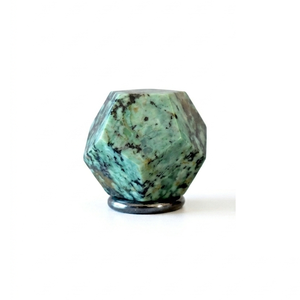 Dodecaedro de Cristal de Alta Calidad, Piedra de Turquesa Africana, Gema Dodecaédrica, Piedra Natural Curativa, Artesanía de Cristal, Mayorista - Product Image 1