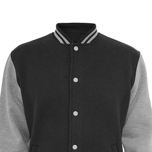 Vestes Letterman pour hommes de qualité supérieure avec options personnalisables Col montant et placement du logo avant - Product Image 5