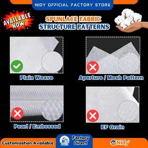 Masque pour les yeux jetable en forme d'encoche ovale NIDY pour les soins d'hygiène personnelle Feuille de protection jetable douce et confortable pour les yeux - Product Image 4