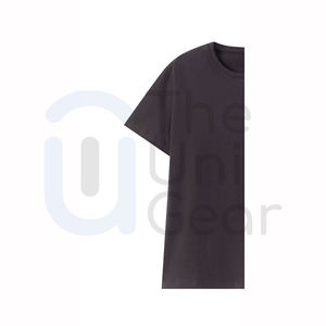 2025 nueva llegada camiseta para hombre y mujer diseño único ligero de alta calidad Streetwear 100% algodón logotipo frontal-venta al por mayor - Product Image 3