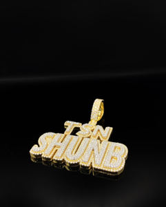 Pendentif Hip Hop personnalisé en alliage CZ glacé, vente en gros d'usine, style chrétien - Product Image 2