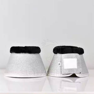 Botas de campana de caballo reflectantes con agarre antideslizante y costuras reforzadas para botas de campana de equitación seguras - Product Image 3