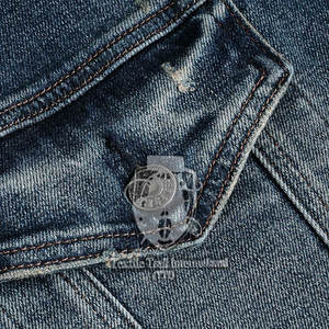 Chaquetas de Mezclilla Transpirables de Lona 100% Algodón para Hombre, Tallas Grandes, con Logotipo Frontal, Resistentes al Viento, Hechas en Pakistán - Product Image 6