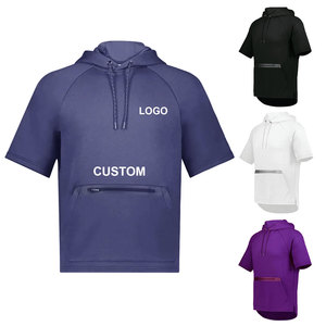 High Quality with Customized Legend Short Sleeve T Shirt <b>Tech</b> Fleece Hoodie In whole sale rate Manufacture in Pakistan - Product Image 1
