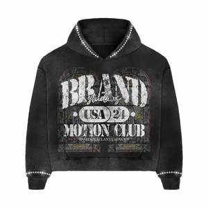 Venta al por mayor de invierno personalizado en blanco de color liso chándal de los hombres de color sólido pantalones cortos con capucha conjunto para Unisex - Product Image 3