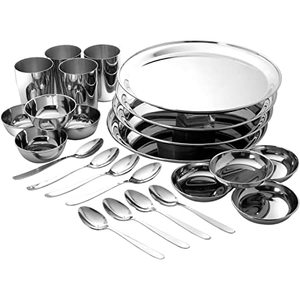 MEILLEURE vente de couverts gravés en relief royal plaqué or PVD placage cuillère de luxe mariage fleur en métal conception ensemble de couverts - Product Image 4