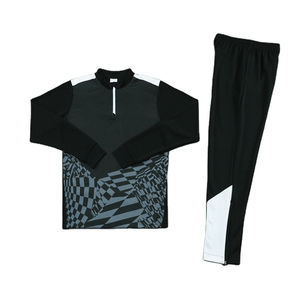 ชุดวอร์มแฟชั่นฤดูหนาวเป็นมิตรกับสิ่งแวดล้อมเสื้อผ้าแนวลำลองสำหรับฝึกฤดูใบไม้ร่วงพิมพ์ลายซับลิเมต - Product Image 2