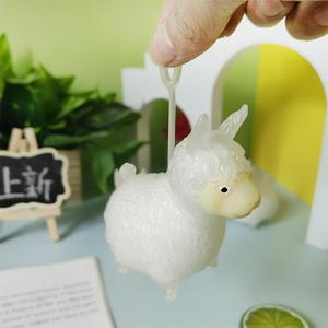 Jincan Alpaga Dieu Bête Squeeze Jouets Lumière-Décoloré Animal En Forme De Soulagement Du Stress En Gros Pinch Jouets pour Enfants - Product Image 5