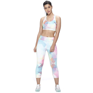 Ensemble de costume de yoga à manches courtes sans couture pour femmes Drop Shipping Fitness Sports Yoga Sets Fitness Women - Product Image 4