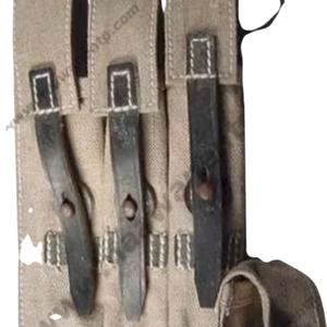 Logotipo de reproducción personalizado, accesorios de ropa, tela de estilo alemán MP40, bolsa, lona tostada - Product Image 1