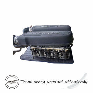 Aluminum <b>Engine</b> Intake Manifold Sagitar for Huracan LP580-2 LP610-4 with Throttle Body 90mm - Product Image 3