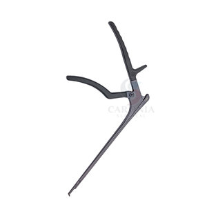 Curette Kerrison manuelle sur mesure de 18 cm, 90 degrés, 2 mm, en acier inoxydable noir, certifiée CE, fabrication pakistanaise, vente chaude - Product Image 6