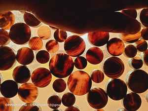 Botones de cuerno de búfalo de agua dulce de 14mm de la mejor calidad, patrón negro Natural de alta calidad, mayorista de artesanías indias, respetuoso con el medio ambiente - Product Image 6