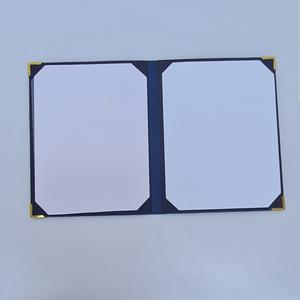 Brown Genuine Leather Certificate Portfolio <b>Filing</b> Products with Diploma Certificate Holder for Organization and Storage - Product Image 2