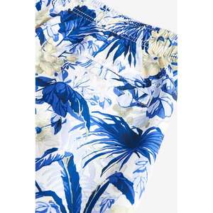 กางเกงขาสั้นรัดเอวกลางของผู้ชายลำลองผ้าฝ้าย100% ระบายอากาศแห้งเร็วผ้าถักแฟชั่นแบบถักลายพื้น - Product Image 4