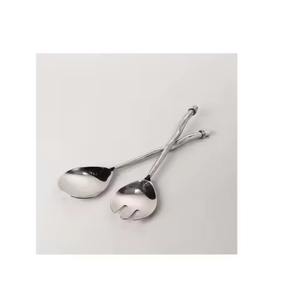 Juego de Cubiertos de Acero Inoxidable con Mango Largo en Forma de Corazón, Tenedor para Ensalada, Cuchara, Espátula para Postre - Product Image 4