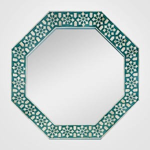 Bone Inlay Wall <b>Mirror</b> Handmade <b>Moroccan</b> Style <b>Mirror</b> for Living Room & Bedroom - Product Image 6