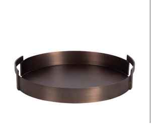 Bandeja de Almacenamiento Multiusos de Metal, Estilo Nórdico Moderno y Sencillo, Ecológica, para Sala de Estar, Entrada o Escritorio - Product Image 5