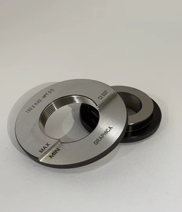 Juego de Calibres de Anillo para Roscas Industriales NPT NPTF, Calibrador de Rosca Externa, Herramienta de Medición de Precisión para Inspección - Product Image 6