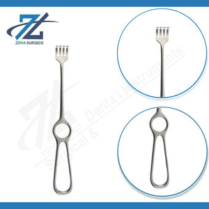 Retractor Ballance (Volkmann) de Alta Calidad, 203 mm de Largo, 6 Puntas, Manual, de Acero Inoxidable, Instrumentos Quirúrgicos con Certificación CE, General - Product Image 3