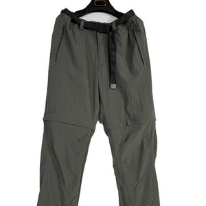 Pantalon coupe-vent tactique en nylon/coton écologique et imperméable à l'eau pour hommes de grande taille personnalisé taille haute élastique - Product Image 2