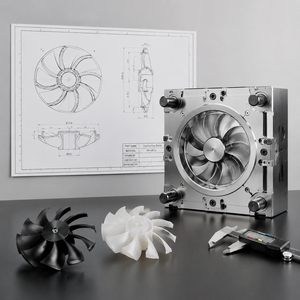 Fabricant de moules de leurres de pêche en aluminium CNC sur mesure pour appâts souples, service de conception de moules 3D - Product Image 1
