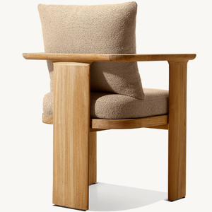 Chaises en teck en vente chaude, style moderne, adaptées à une utilisation en extérieur, équipées de mousse douce et durable - Product Image 6