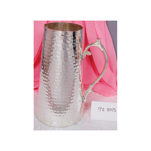 Nuevo precio de exportación Jarras de Bar Último diseño Estilo elegante Jarra para servir agua Chapado en plata Personalizado a granel - Product Image 2