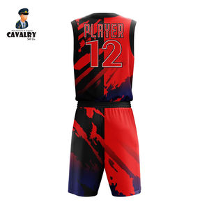 Uniforme de basket-ball pour hommes par CAVALRY SKT COMPANY Prix compétitif par sublimation Meilleure vente Unique Vêtements de sport de qualité supérieure - Product Image 3
