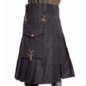 Prix de gros, kilt traditionnel écossais en tartan pour hommes, kilt utilitaire en tartan écossais, 8 yards, kilt écossais pour femmes - Product Image 3