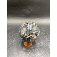 Sphère de cristal géode en agate de raisin naturelle polie, creuse, 6-8 cm, intérieur élégant pour la décoration intérieure