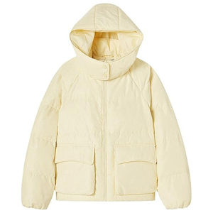 Vente en gros de veste rembourrée en coton pour femmes hiver chaud respirant léger à capuche OEM logo personnalisé fournisseur - Product Image 5