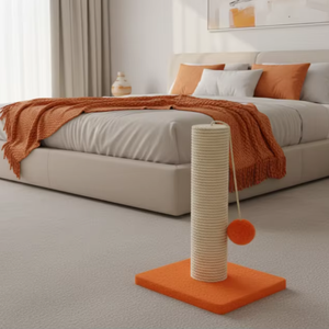 Grattoir à griffes pour chats Amistar Orange Miracle de haute qualité, adapté à toutes les races et tailles de chats. - Product Image 4