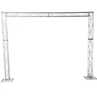 Kit de Aluminio AL-15, Estructura de Base Cuadrada con Dimensiones Internas de 3.0m X 2.35m, Dimensiones Externas de 3.3m X 2.50m, 22kg