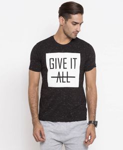 T-shirt en coton tricoté pour homme, imprimé sur mesure avec impression numérique - Product Image 2