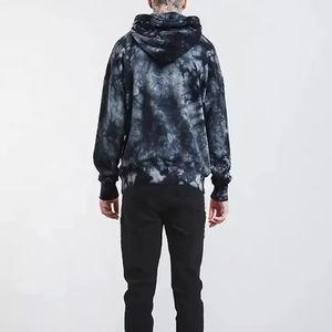 เสื้อฮู้ดดี้ฟลีซทรงโอเวอร์ไซส์แบบยูนิเซ็กซ์ สไตล์วินเทจทำสีเอซิด ลุคดิสเทรส น้ำหนักมาก เหมาะสำหรับฤดูหนาว รับผลิตตามแบบ (OEM) 100% ผ้า 2 ชิ้น ขายส่ง ไซส์พลัส - Product Image 3