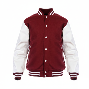 Vestes universitaires classiques de style letterman pour hommes et femmes, vestes d'équipe personnalisées, OEM en vrac, vestes universitaires - Product Image 1