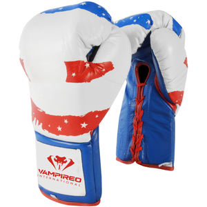 Gants MMA professionnels pour adultes de haute qualité Logo personnalisé Gants de boxe Fabricant réel Vente en gros Poignées en cuir noir - Product Image 1