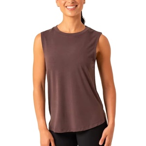 Débardeur d'entraînement personnalisé de vente chaude pour femmes coupe décontractée respirant débardeur de sport de gymnastique anti-transpiration 2026 - Product Image 1