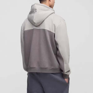 Nouveau design, coupe classique, 100% coton, molleton français, logo imprimé, motif géométrique, taille plus, automne, fermeture éclair, sweat-shirts à capuche pour hommes - Product Image 2