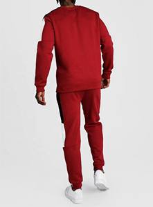 Jersey de algodón de primera calidad en blanco 100% de alta calidad, sudaderas con capucha cuadradas, ropa, chándales, ropa para hombre, conjunto de chándal holgado personalizado - Product Image 2