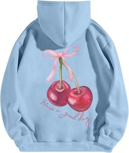 Sweat à capuche pour femme, tricot lourd, court, décontracté, automne, épaules tombantes, nouveau style - Product Image 4