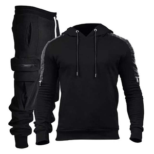 Survêtement En Gros Hommes Sport Survêtements Formation Jogging Costumes Deux Pièces Pantalon Ensemble Impression Logo Survêtements pour Hommes En Gros - Product Image 1