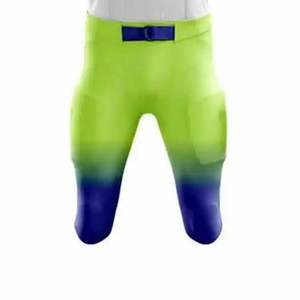 Nouveau design 2025 100% polyester personnalisé uniforme de football américain respirant léger uniforme de football américain pour hommes - Product Image 4