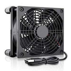 Ventilateur de refroidissement silencieux à haut débit d'air 5V USB pour ordinateur, routeur 120mm 240mm, pour boîtier d'ordinateur, ordinateur portable, CPU, roulement à billes 4 broches - Product Image 1