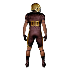 Conjunto de entrenamiento de talla grande uniformes unisex transpirables ropa deportiva personalizable fútbol americano al por mayor - Product Image 3