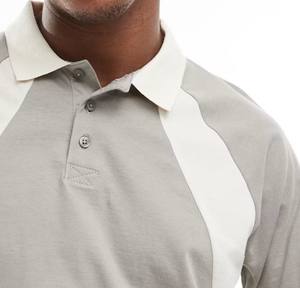 Polo de verano para hombre, Polo de negocios, Comercio Exterior, color sólido, talla grande, manga corta, bordado, vuelta hacia abajo, antibolitas - Product Image 5