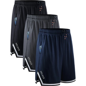 100% Polyester <b>Smart</b> Casual Hot <b>Shorts</b> Drawstring Mesh Solid Joggers Fitness Athletic Workout Gym Woven Quick Dry High <b>Men's</b> - Product Image 1