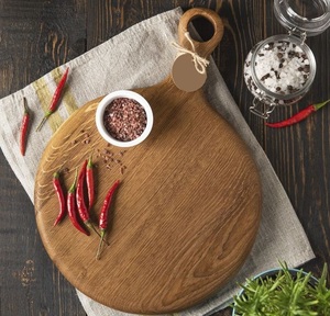 Tabla de cortar de madera hecha a mano de tamaño personalizado Premium Rendimiento duradero de madera natural para uso diario - Product Image 1